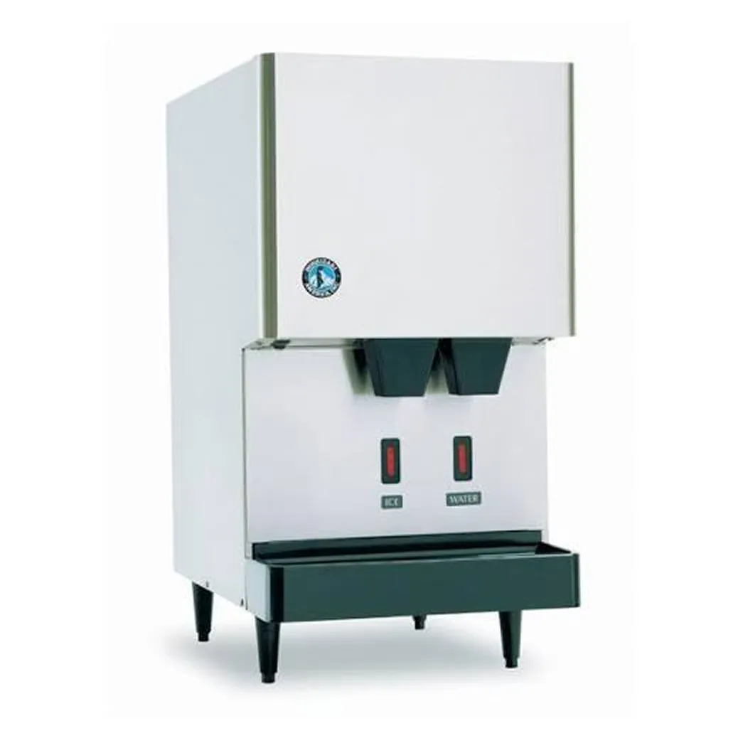 Countertop ice and water dispenser